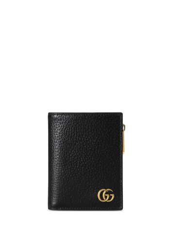 Gucci GG Marmont bi-fold wallet - Schwarz