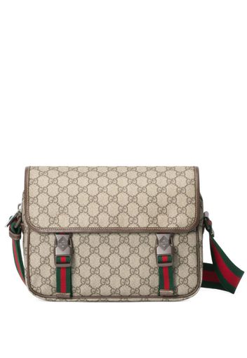 Gucci GG canvas messenger bag - Nude