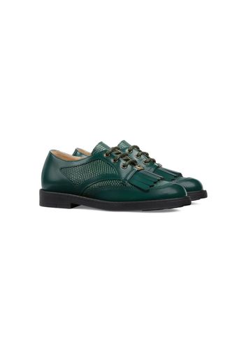 Gucci Kids Scarpa stringata - Grün