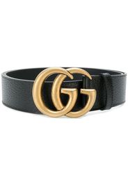 Gucci Gürtel mit GG-Schnalle - Schwarz