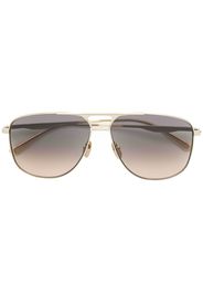 Gucci Eyewear Pilotenbrille mit Farbverlauf - Metallisch