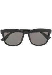 Gucci Eyewear Sonnenbrille mit eckigem Gestell - Schwarz