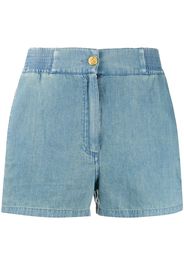 Gucci Paspelierte Shorts - Blau