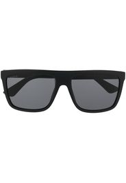 Gucci Eyewear Eckige Oversized-Sonnenbrille - Schwarz