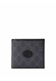 Gucci GG-canvas logo-patch wallet - Schwarz