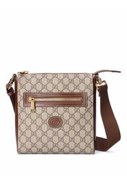 Gucci Kuriertasche aus GG Supreme - Nude