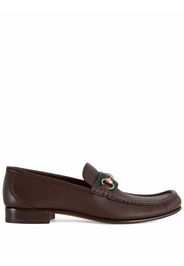 Gucci Loafer mit Horsebit-Spange - Braun