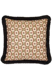 Gucci GG jacquard silk-blend cushion - Nude