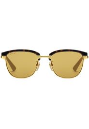 Gucci Eyewear Sonnenbrille mit austauschbarem Gestell - Gold