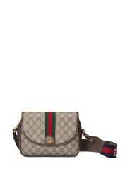 Gucci mini Ophidia GG shoulder bag - Braun