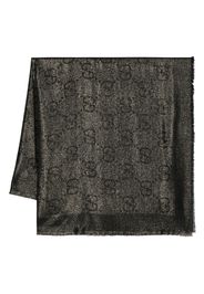 Gucci GG-jacquard scarf - Schwarz