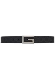 Gucci reversible G-buckle belt - Schwarz