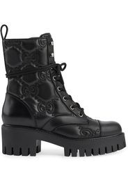 Gucci GG quilted ankle boots - Schwarz
