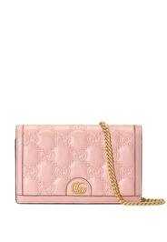 Gucci Portemonnaie mit Kettenriemen - Rosa