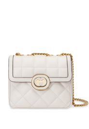 Gucci Deco quilted logo shoulder bag - Weiß