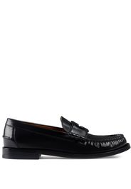 Gucci Interlocking G loafers - Schwarz