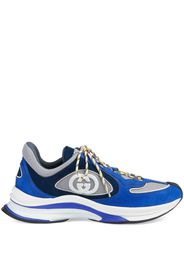 Gucci Run Sneakers mit breiter Sohle - Blau