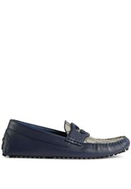 Gucci Interlocking G Driver loafers - Blau