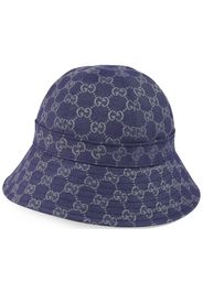 Gucci GG cotton bucket hat - Blau