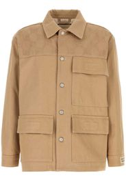 Gucci Jacke mit GG-Prägung - Nude