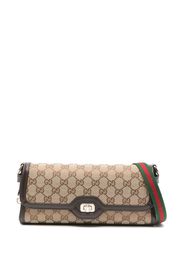 Gucci Kleine Gucci Luce Schultertasche - Nude