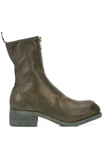 Guidi Klassische Stiefeletten - Grün