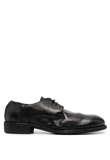 Guidi lace-up derby shoes - Schwarz