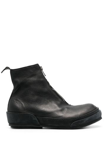 Guidi Stiefel mit Reißverschluss - Schwarz