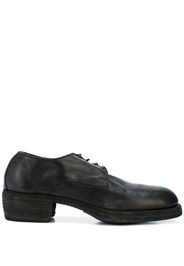 Guidi Oxford-Schuhe mit runder Kappe - Schwarz