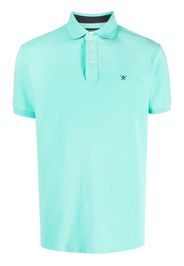 Hackett Poloshirt aus Pikee mit Logo - Grün