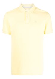 Hackett Poloshirt mit Logo-Stickerei - Gelb