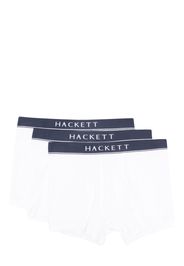Hackett Set aus drei Slips mit Logo-Bund - Weiß