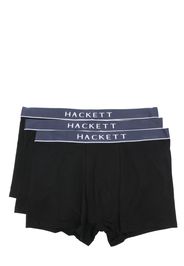Hackett Set aus drei Slips mit Logo-Bund - Schwarz