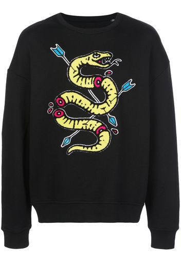 Haculla 'Venom' Sweatshirt - BLACK