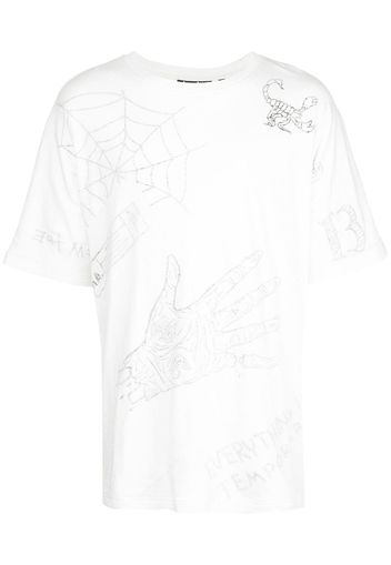 Haculla 'Mixed Mania' Oversized-T-Shirt - Weiß