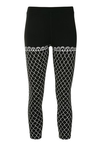 Haculla Leggings mit geometrischem Print - Schwarz