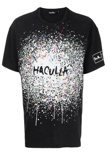 Haculla T-Shirt mit Graffiti-Print - Schwarz