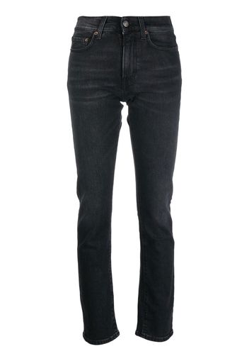 Haikure light-wash skinny jeans - Schwarz