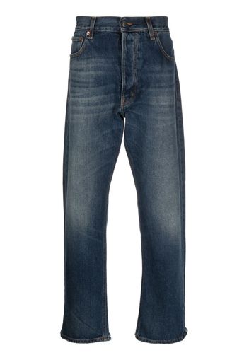 Haikure slim-cut cotton jeans - Blau