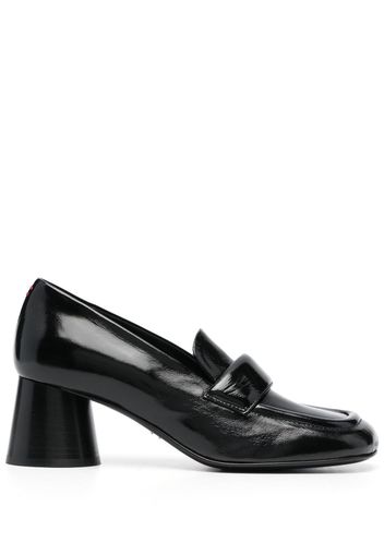 Halmanera Dani 55mm leather loafers - Schwarz