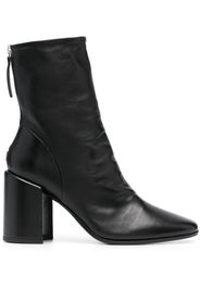 Halmanera Bess 85mm leather boots - Schwarz