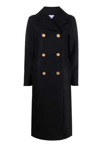 Harris Wharf London double-breasted wool coat - Schwarz