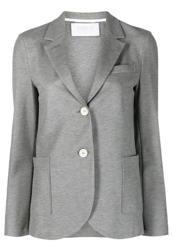 Harris Wharf London round hem cotton blazer - Grau