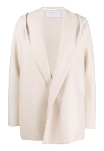 Harris Wharf London hooded wool jacket - Nude