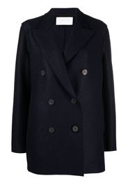 Harris Wharf London double-breasted tailored coat - Blau