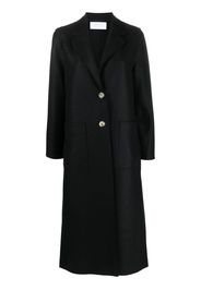 Harris Wharf London side slit trench coat - Schwarz