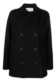 Harris Wharf London double-breasted buttoned wool jacket - Schwarz