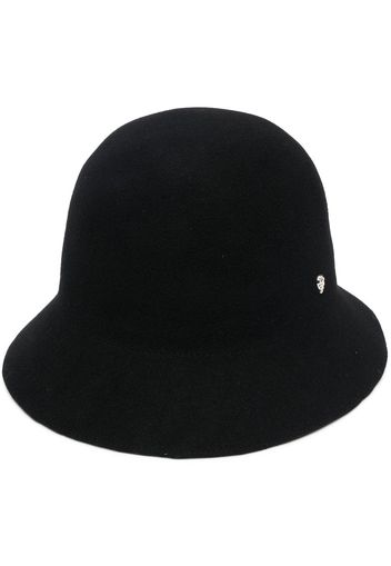 Helen Kaminski merino-wool ribbon hat - Schwarz