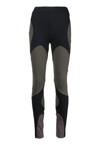 HELIOT EMIL Zweifarbige Leggings - Schwarz