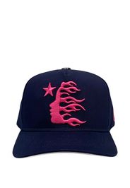 HELLSTAR logo snapback hat - Blau